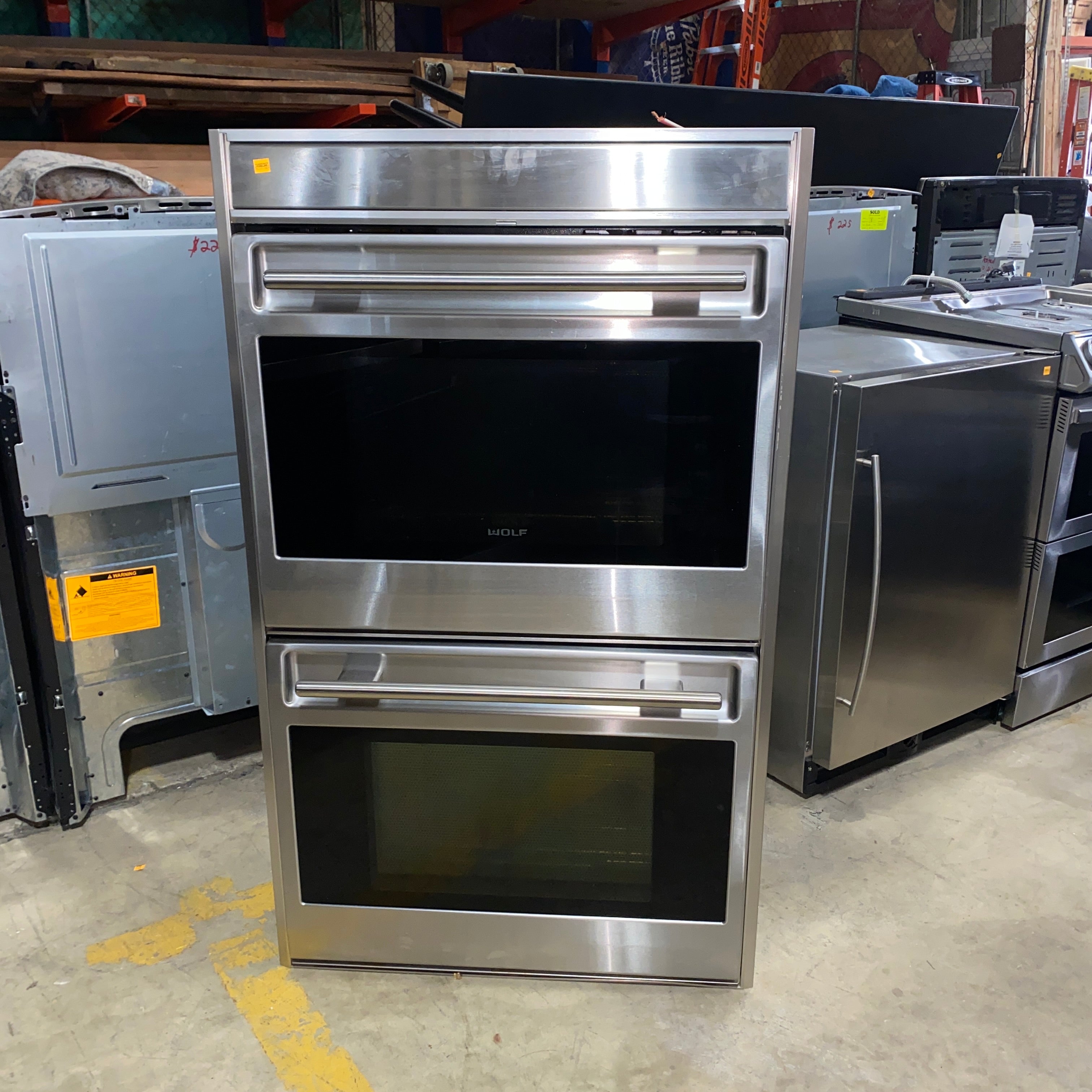 Wolf 30 Double Wall Oven Model DO30F/S — Furniture Matchmaker