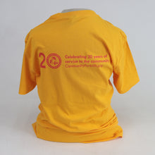 Load image into Gallery viewer, Yellow "Show Me Your Salvage Love" 20th Anniversary T-Shirt