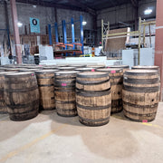 Used Oak Whiskey Barrels