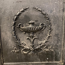 Load image into Gallery viewer, Neoclassical Cast Iron Fireback

