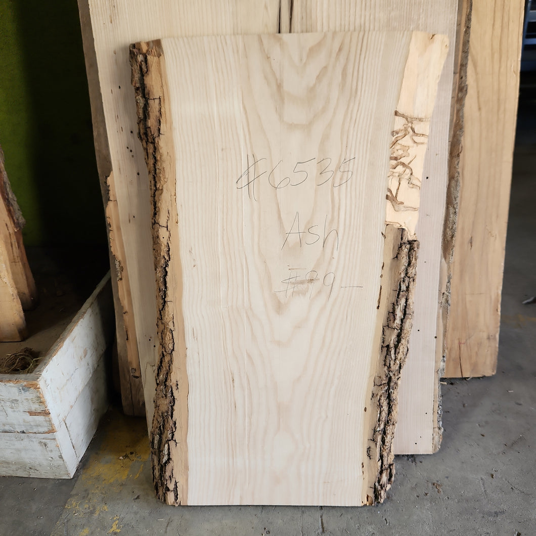 Treincarnation Live Edge Lumber #6535 - Ash 33”