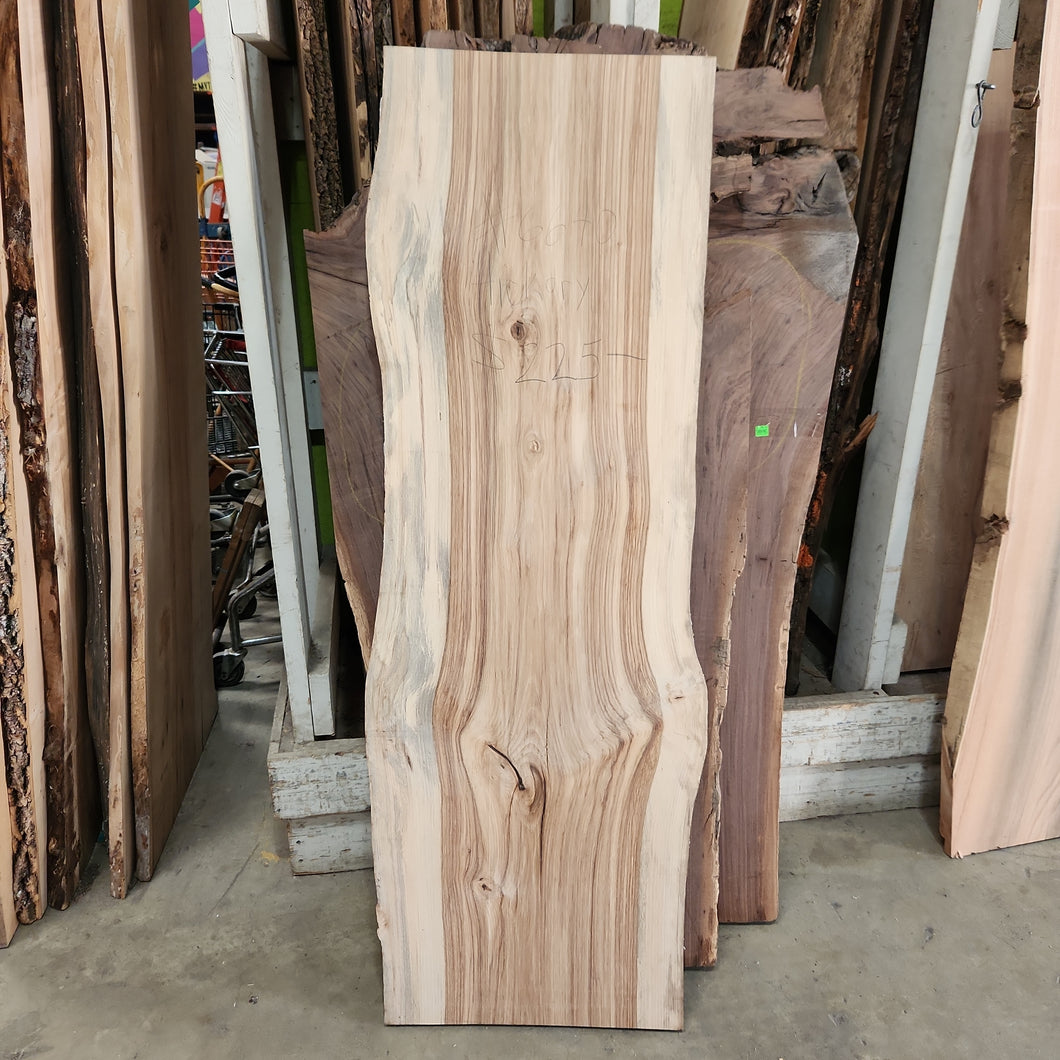 Treincarnation Live Edge Lumber #6640 - Hickory 59.75”