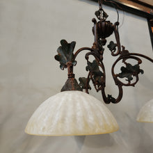 Load image into Gallery viewer, Art Nouveau Style 3 Light Chandelier
