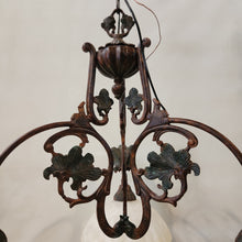 Load image into Gallery viewer, Art Nouveau Style 3 Light Chandelier
