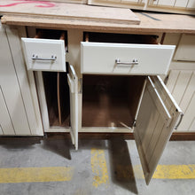 Load image into Gallery viewer, 20 Piece Set of Cream Painted Kitchen Cabinets
