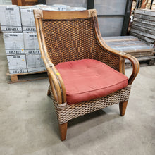 Load image into Gallery viewer, Bamboo and Rattan Armchair #1
