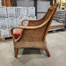 Load image into Gallery viewer, Bamboo and Rattan Armchair #1
