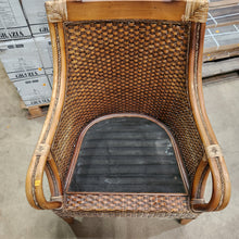 Load image into Gallery viewer, Bamboo and Rattan Armchair #1
