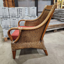 Load image into Gallery viewer, Bamboo and Rattan Armchair #2
