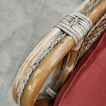 Load image into Gallery viewer, Bamboo and Rattan Armchair #2
