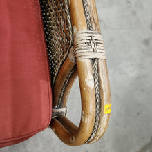 Load image into Gallery viewer, Bamboo and Rattan Armchair #2
