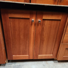 Load image into Gallery viewer, 19 Piece Set of Cherry Shaker Panel Kitchen Cabinets

