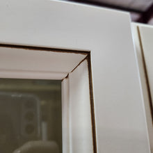 Load image into Gallery viewer, 32 Piece Set of Glazed Kitchen Cabinets with Glass Panel Doors
