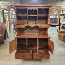 Load image into Gallery viewer, Basset Furniture Buffet with Display Hutch
