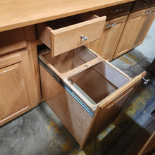 Load image into Gallery viewer, 16 Piece Set of Kitchen Cabinets with Acrylic T-Bar Pulls
