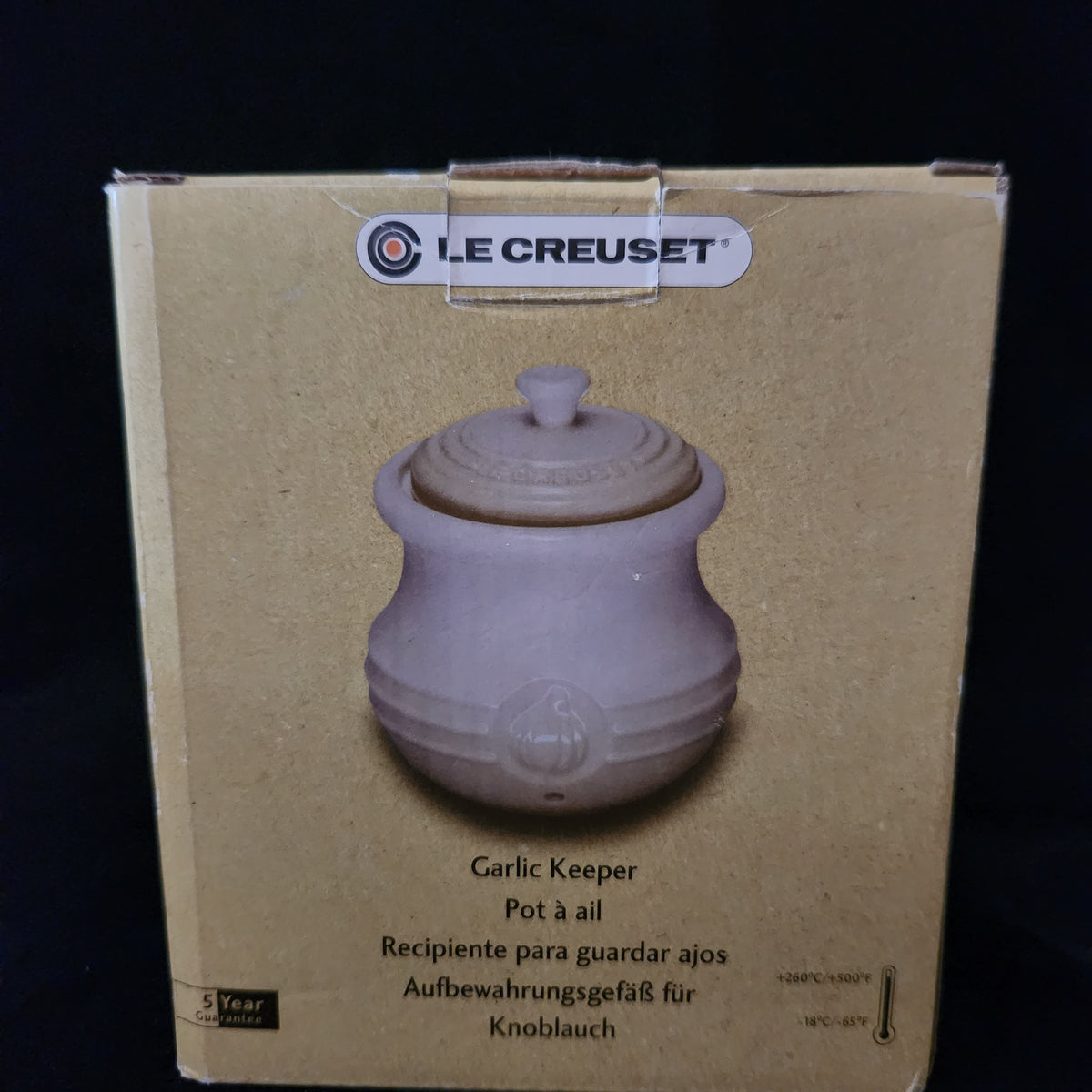 Le Creuset Garlic Keeper (New In Box) Community Forklift Marketplace