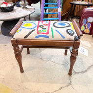 Art Enables Pop-Up Shop 'A Complete Thought' Ottoman by Jason 'Jay' Bird