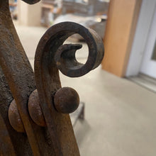 Load image into Gallery viewer, PAIR of Spiral Fireplace Andirons
