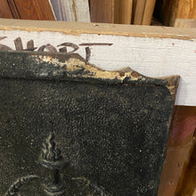 Load image into Gallery viewer, Neoclassical Cast Iron Fireback
