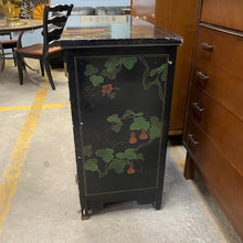 Load image into Gallery viewer, Small Black Lacquered Storage Cabinet
