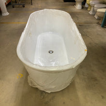 Load image into Gallery viewer, Freestanding Fiberglass Soaking Tub by AKDY
