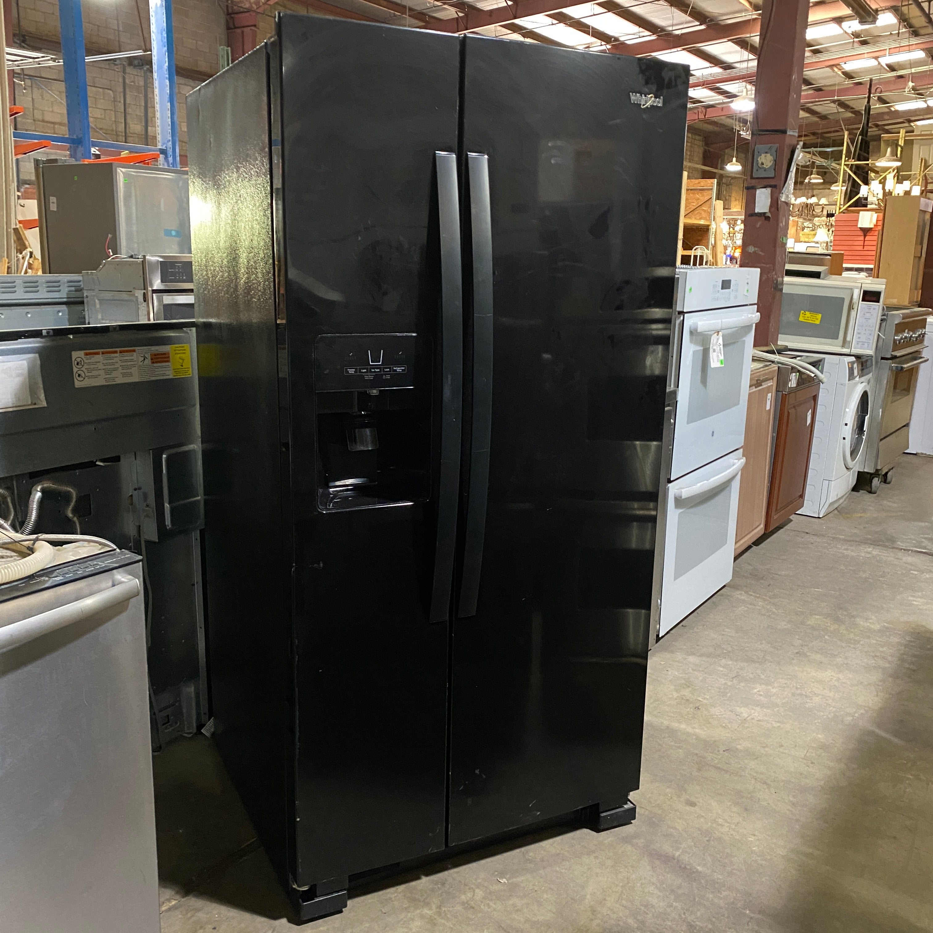 Whirlpool SidebySide Black Refrigerator WRS321SDHB00 Community