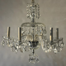 Load image into Gallery viewer, Vintage (1964) Austrian Cut Crystal 6-Light Chandelier
