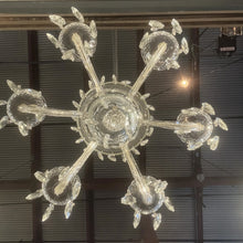 Load image into Gallery viewer, Vintage (1964) Austrian Cut Crystal 6-Light Chandelier
