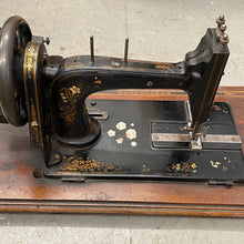 Load image into Gallery viewer, Antique Frister &amp; Rossmann (c. 1888) TS Hand Crank Sewing Machine
