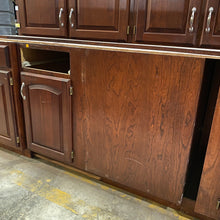Load image into Gallery viewer, 19 Piece Set of Cherry Stained Kitchen Cabinets by Quaker Maid
