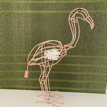 Load image into Gallery viewer, Vintage Kitsch Motorized Flamingo Decoration
