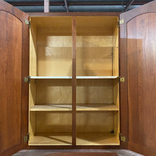 Load image into Gallery viewer, 19 Piece Set of Cherry Stained Kitchen Cabinets by Quaker Maid
