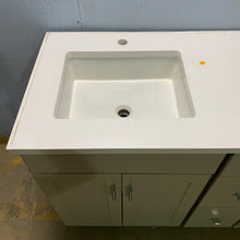 Load image into Gallery viewer, Double Vanity with Solid White Countertop
