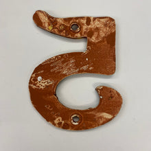 Load image into Gallery viewer, Set of Glazed Ceramic House Numbers
