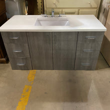 Load image into Gallery viewer, Modern Single Vanity with No Toe Kick
