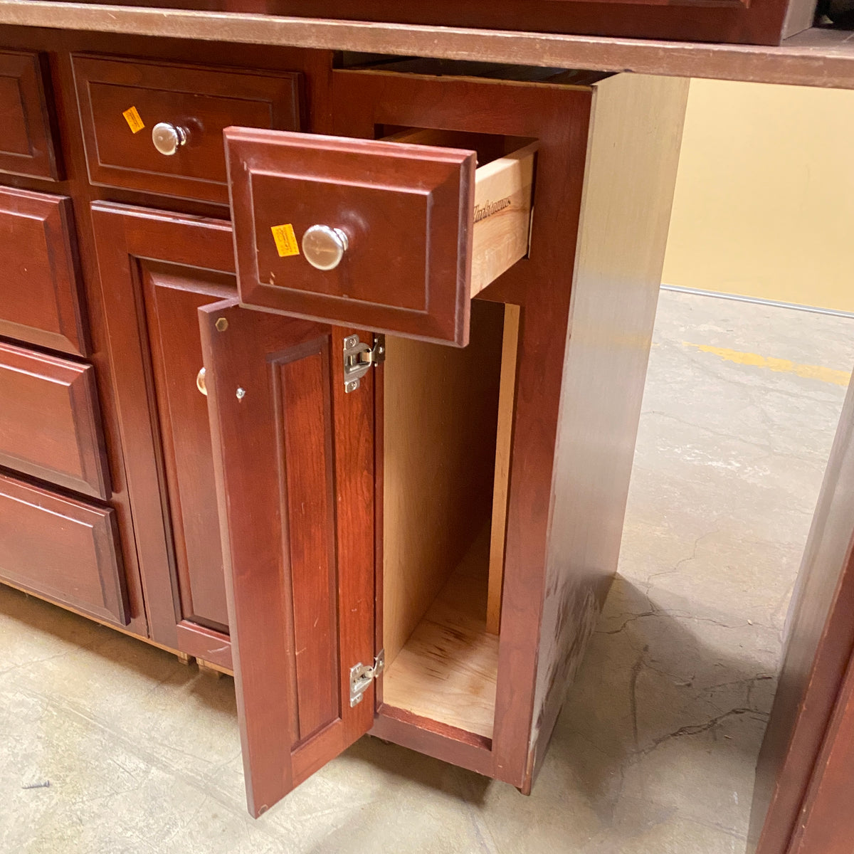 Yorktowne Cabinetry  Deep Slide-Out Shelves