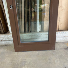 Load image into Gallery viewer, Full Lite Brown Exterior Front Door 77.5&quot; x 32&quot;
