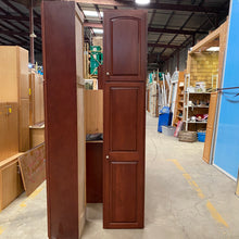 Load image into Gallery viewer, 13 Piece Set of Cherry Stained Kitchen Cabinets by Yorktowne Cabinetry
