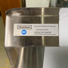 Load image into Gallery viewer, Steelton 30&quot; Stainless Steel Sink 522CS12424
