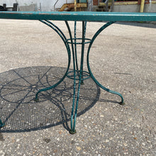 Load image into Gallery viewer, Green Metal Patio Set with Side Chairs
