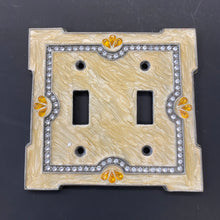 Load image into Gallery viewer, Vintage Decorative Double Light Switch Plate
