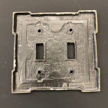 Load image into Gallery viewer, Vintage Decorative Double Light Switch Plate
