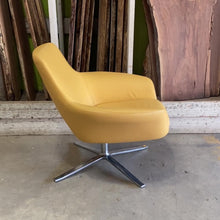 Load and play video in Gallery viewer, Yellow Coalesse Swivel Lounge Chair by Steelcase (Multiple Available)
