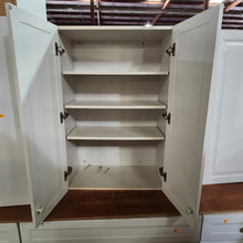 Load image into Gallery viewer, 28 Piece Set of White Kitchen Cabinets

