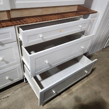 Load image into Gallery viewer, 28 Piece Set of White Kitchen Cabinets
