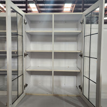 Load image into Gallery viewer, 28 Piece Set of White Kitchen Cabinets
