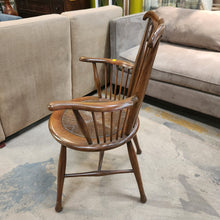 Load image into Gallery viewer, Comb Back Windsor Chair with Rush Seat
