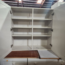 Load image into Gallery viewer, 28 Piece Set of White Kitchen Cabinets
