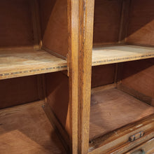 Load image into Gallery viewer, Solid Oak French Sideboard with Carved Door Panels
