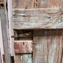 Load image into Gallery viewer, Salvaged Antique Door with Hand Forged Hinges
